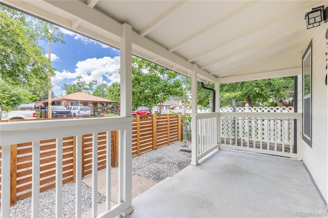 view of patio / terrace