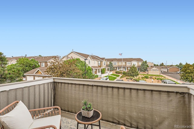 14700 E 104th Ave Unit 2802, Commerce City, CO 80022 - balcony with a residential view