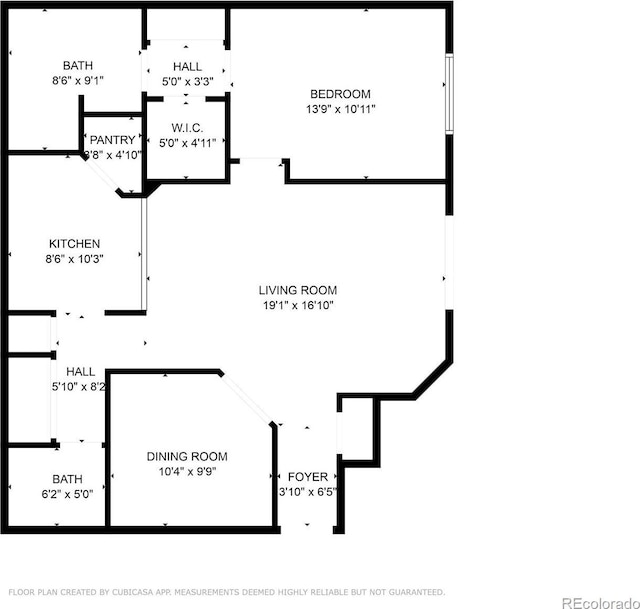 5255 Memphis St Unit 317, Denver, CO 80239 - view of home floor plan
