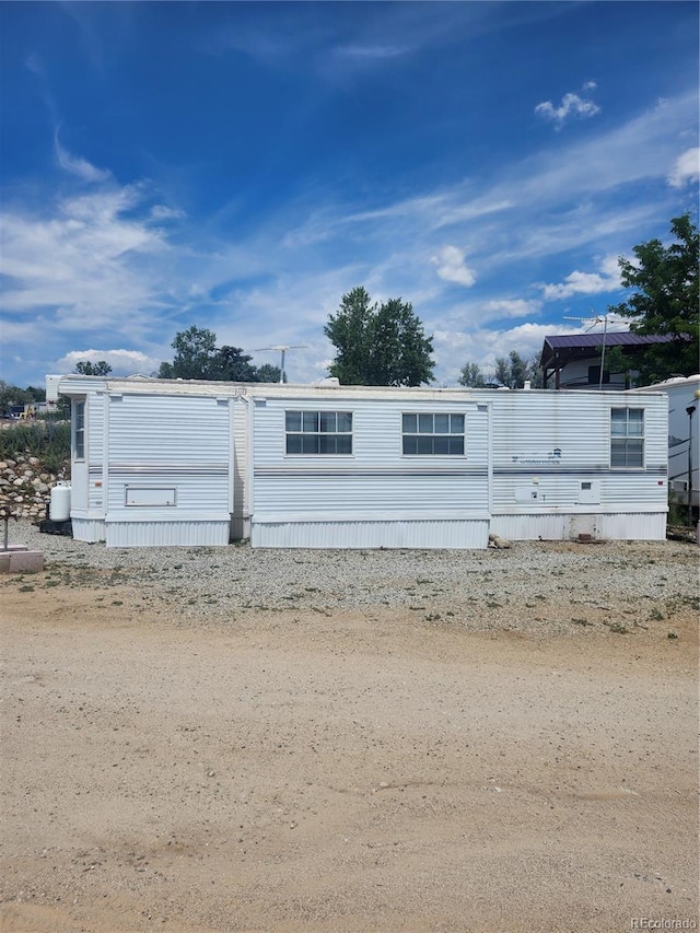 view of manufactured / mobile home