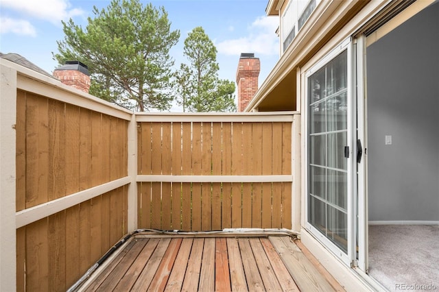14343 E Dickinson Dr Unit E, Aurora, CO 80014 - view of wooden deck