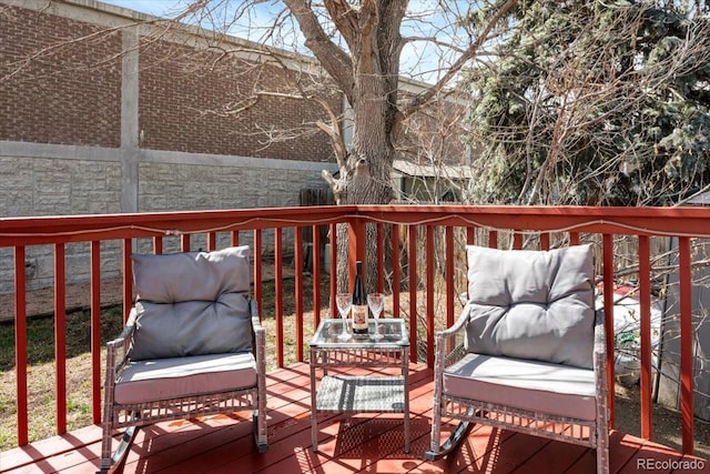 8210 W 72nd Pl, Arvada, CO 80005 - view of wooden terrace