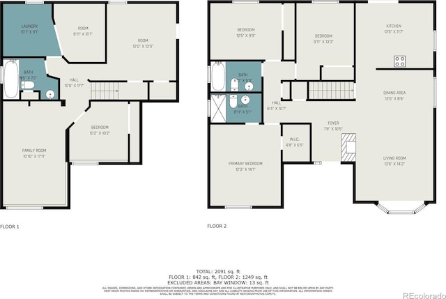 8210 W 72nd Pl, Arvada, CO 80005 - floor plan / room layout