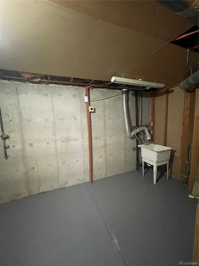 2617 S Cimarron St, Aurora, CO 80014 - view of unfinished below grade area