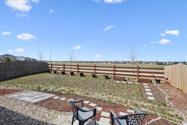 95 S Edge Cliff St, Castle Rock, CO 80104 - view of yard featuring a fenced backyard