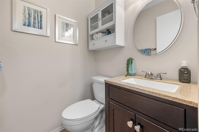 944 E Lily Ct, Highlands Ranch, CO 80126 - bathroom featuring vanity and toilet