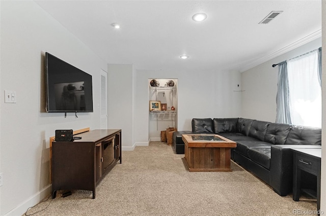 944 E Lily Ct, Highlands Ranch, CO 80126 - living area with light colored carpet and recessed lighting