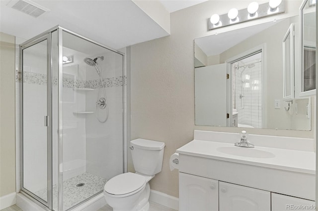 944 E Lily Ct, Highlands Ranch, CO 80126 - bathroom with a shower stall and vanity