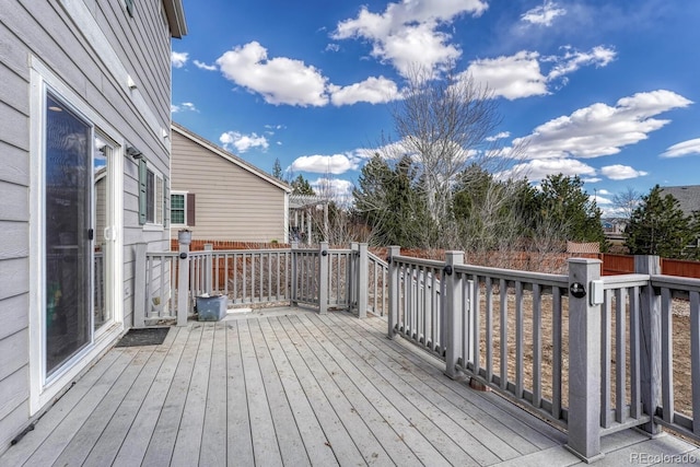 view of deck