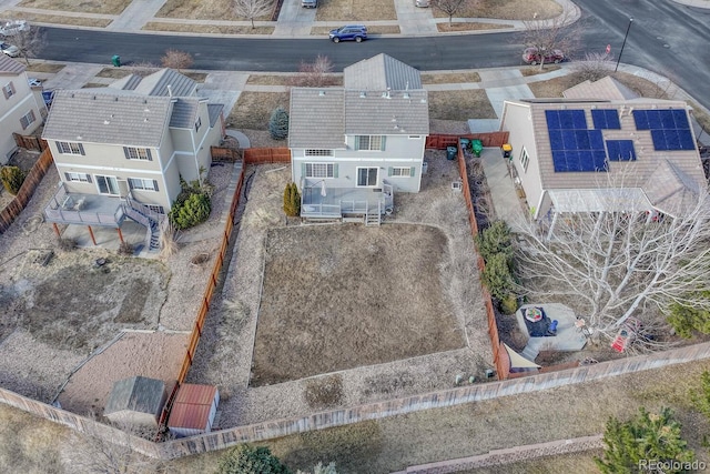 bird's eye view