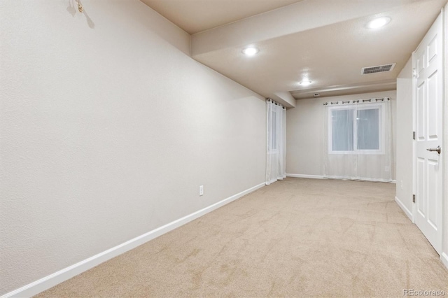 12427 James Ct, Broomfield, CO 80020 - empty room with light carpet and recessed lighting