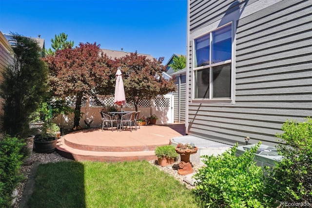 12427 James Ct, Broomfield, CO 80020 - view of yard featuring a patio