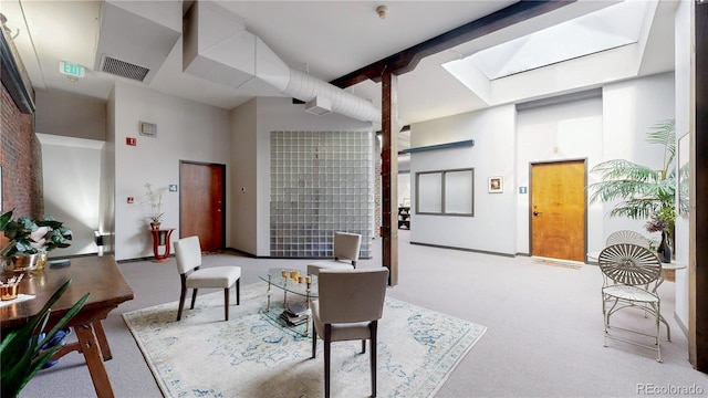 1510 Wazee St Unit 3, Denver, CO 80202 - view of carpeted living room