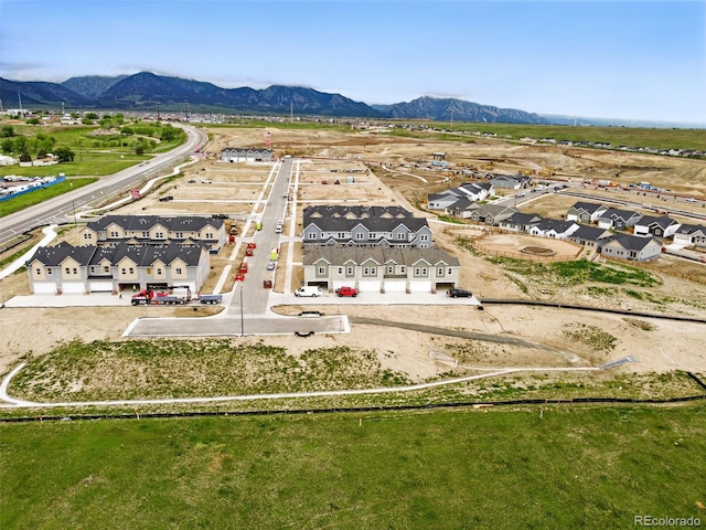 17117 W 91st Ln, Arvada, CO 80007 - aerial view of residential area featuring mountains