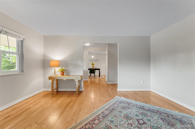 445 Wintery Cir, Colorado Springs, CO 80919 - unfurnished room featuring wood finished floors and baseboards