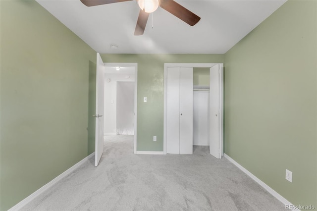 445 Wintery Cir, Colorado Springs, CO 80919 - unfurnished bedroom with carpet flooring, baseboards, and a closet