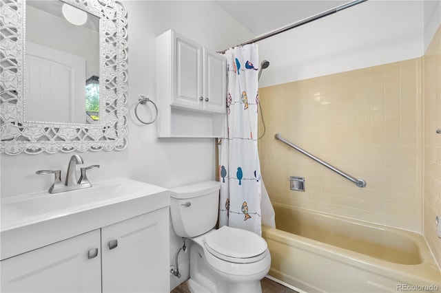 1315 Tipperary St, Boulder, CO 80303 - bathroom featuring shower / tub combo with curtain and vanity
