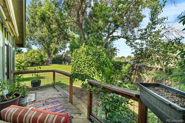 1315 Tipperary St, Boulder, CO 80303 - deck featuring a lawn
