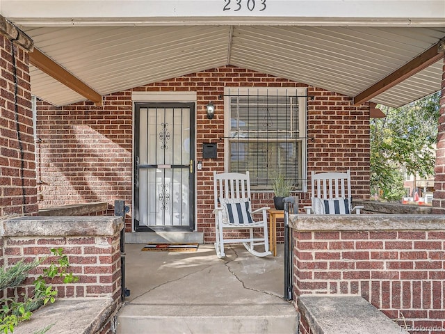 view of entrance to property