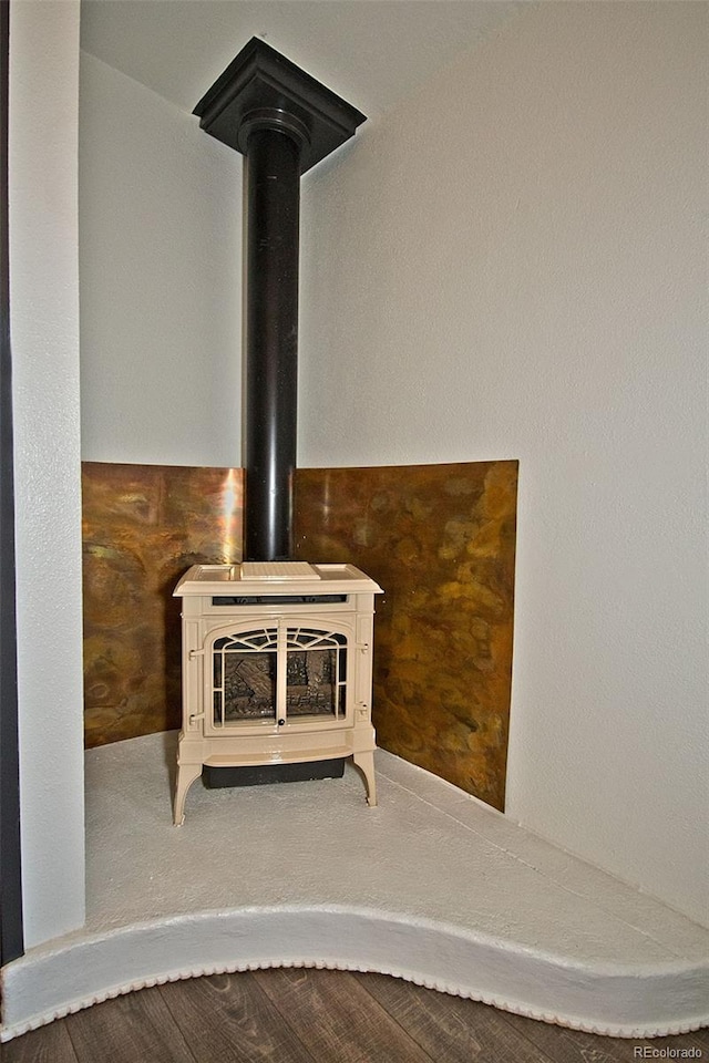 10 Baca Meadows Townhome Rd, Crestone, CO 81131 - detailed view of a wood stove