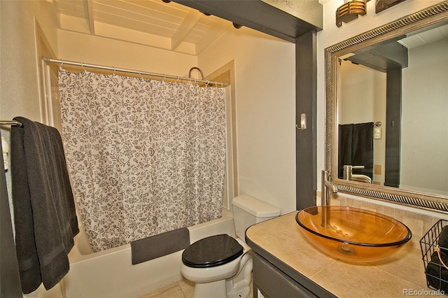 10 Baca Meadows Townhome Rd, Crestone, CO 81131 - full bath with vanity and shower / tub combo with curtain