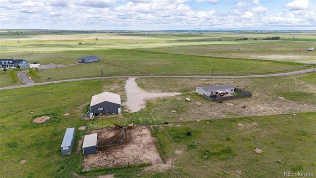 6201 S Vanderhoof St, Bennett, CO 80102 - overview of rural landscape