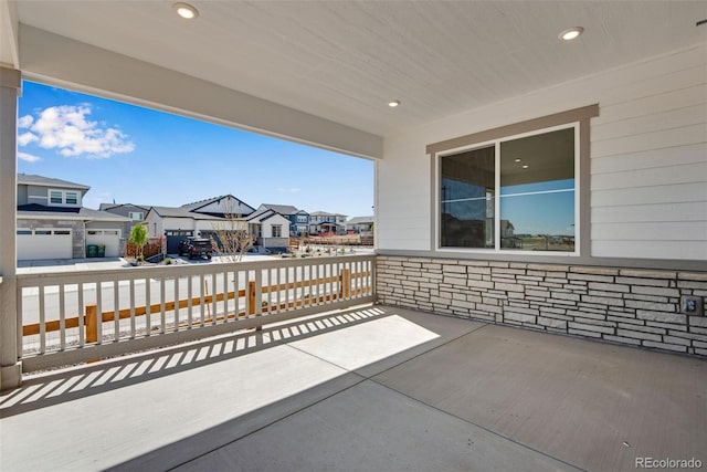 24593 E 34th Ave, Aurora, CO 80019 - view of patio featuring a residential view