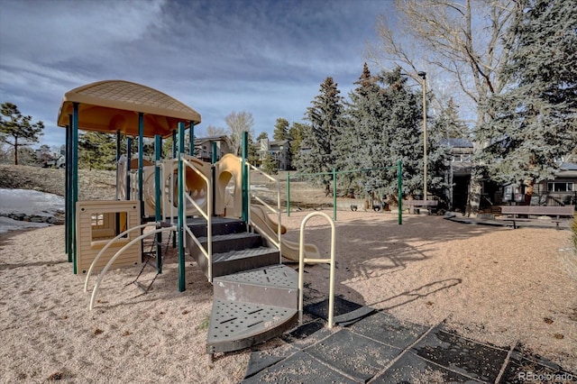 view of community playground