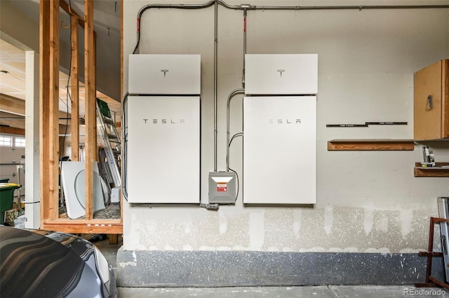 view of utility room