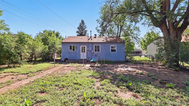 1930 S Prospect Ave, Colorado Springs, CO 80905 - back of property featuring stucco siding