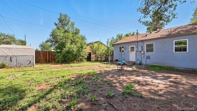 1930 S Prospect Ave, Colorado Springs, CO 80905 - fenced backyard featuring an outdoor structure