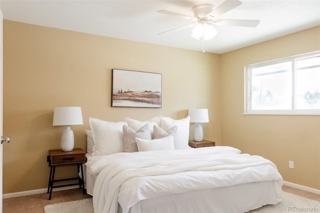 654 S Xenon Ct, Lakewood, CO 80228 - bedroom featuring carpet floors and ceiling fan