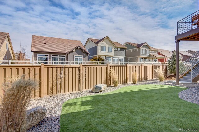 1193 Highview Dr, Erie, CO 80516 - view of yard with a residential view
