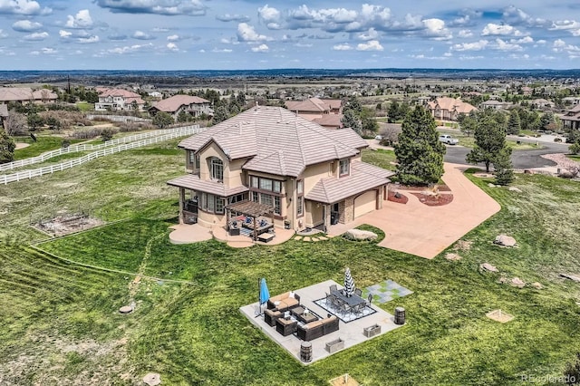 view of subject property