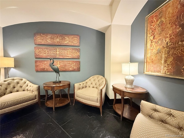 925 N Lincoln St Unit 8H, Denver, CO 80203 - living area with tile patterned flooring