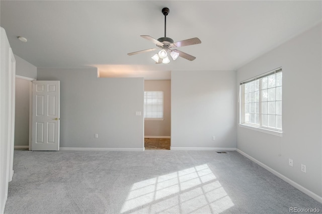 3355 Willowrun Dr, Castle Rock, CO 80109 - unfurnished room featuring a ceiling fan and carpet floors