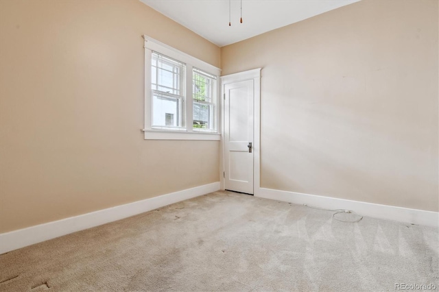 869 S Williams St, Denver, CO 80209 - carpeted spare room with baseboards