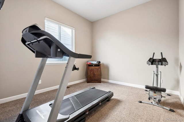 view of workout room