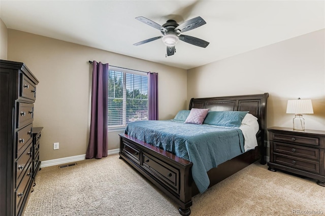 12763 E 105th Pl, Commerce City, CO 80022 - bedroom with light carpet and ceiling fan