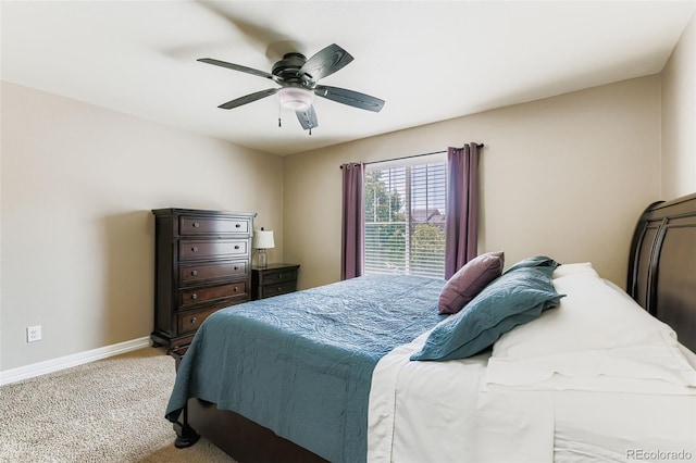 12763 E 105th Pl, Commerce City, CO 80022 - carpeted bedroom with baseboards and a ceiling fan