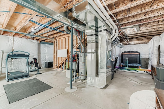 12763 E 105th Pl, Commerce City, CO 80022 - unfinished below grade area featuring heating unit and water heater