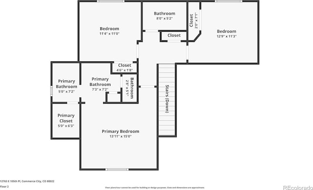12763 E 105th Pl, Commerce City, CO 80022 - view of room layout
