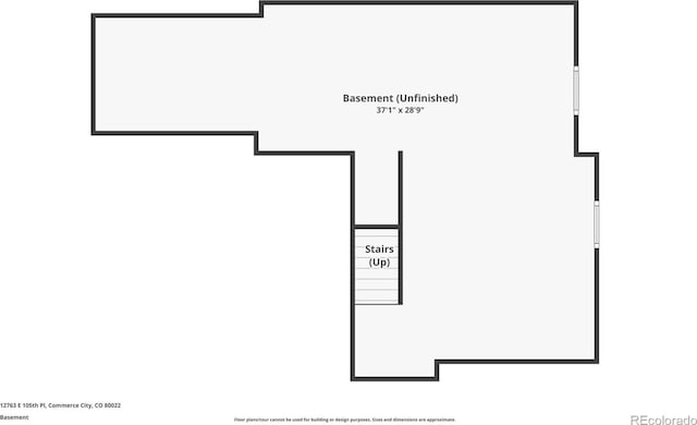 12763 E 105th Pl, Commerce City, CO 80022 - view of room layout