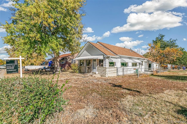 view of rear view of house