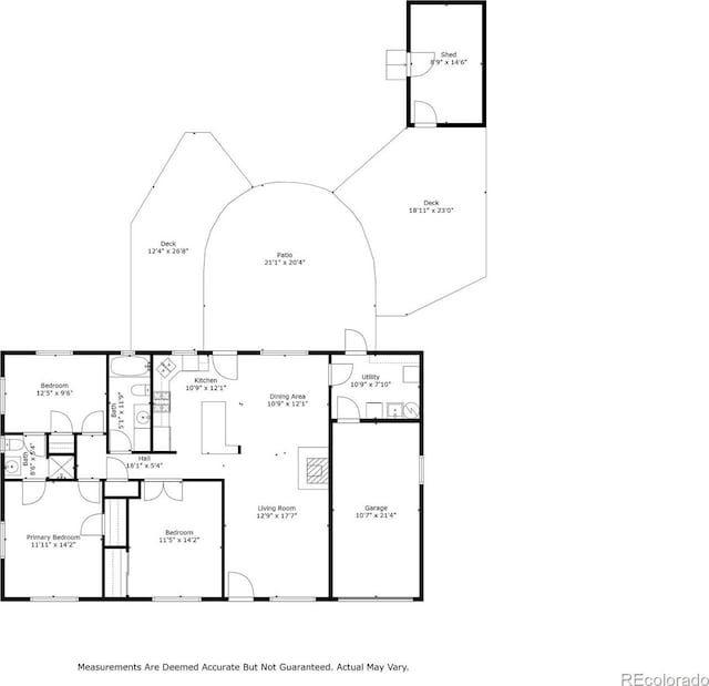 981 Ursula St, Aurora, CO 80011 - home floor plan