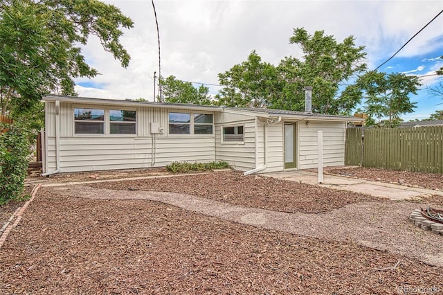 600 Bronco Rd, Denver, CO 80221 - view of front of home with board and batten siding