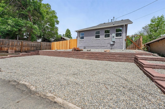 3344 W 33rd Ave, Denver, CO 80211 - rear view of property with brick siding