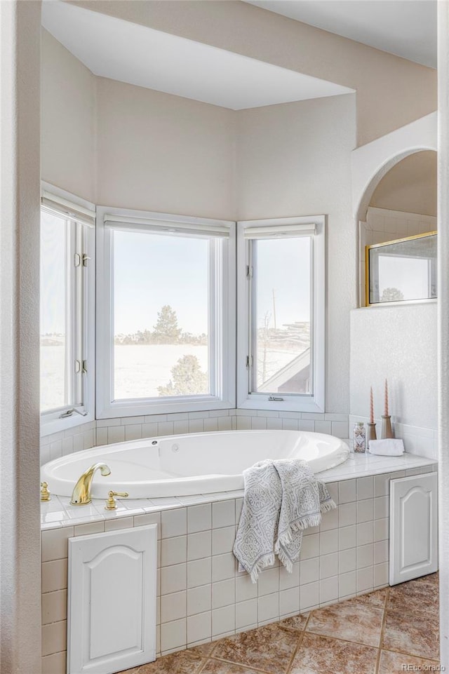 bathroom featuring tile patterned floors