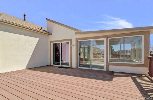view of deck