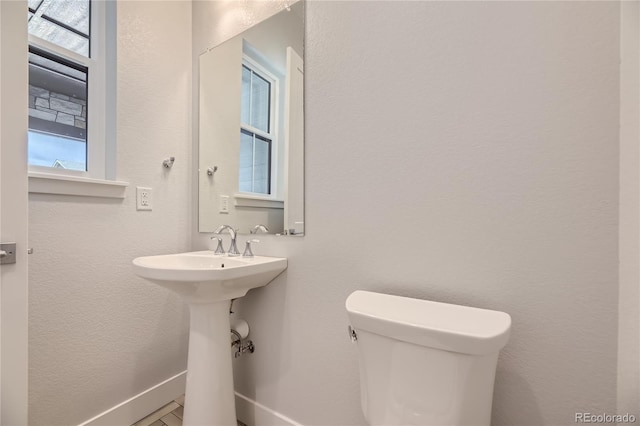 bathroom with toilet